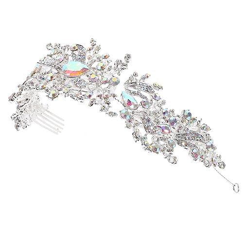 DRESSOOS Hochzeits Haarkamm Mit Strasssteinen Elegante Braut Haarspange Für Verschiedene Anlässe Leicht Und Langlebig Perfektes Accessoire Für Braut Und Ihre Begleiterinnen von DRESSOOS