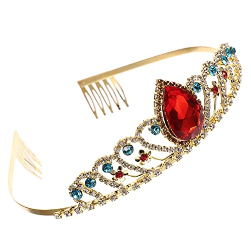 DRESSOOS Mädchen Strass Krone Stirnband Geburtstag Bankett Decor Prinzessin-krone Stirnband Für Mädchen Design von DRESSOOS