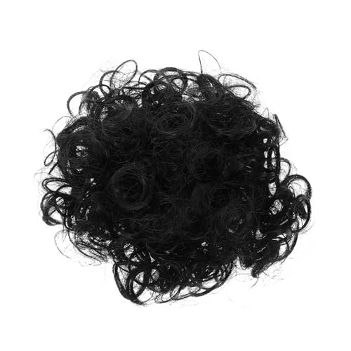 DRESSOOS Unordentlicher Haarknoten Haarteil Elastisches Kordelzug Haarband Lockiges Haarknoten Für Frauen Haarverlängerung Dutt-verlängerung von DRESSOOS