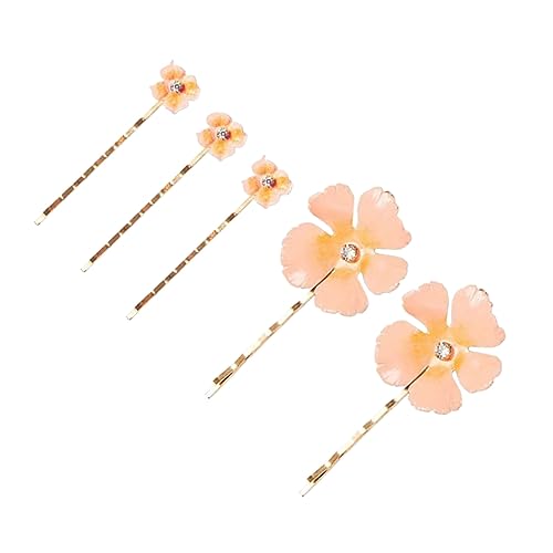 DRESSOOS Süßes Haarspangen-set 5-teiliges Blumen-haarnadel-set Für Damen Modischer Haarschmuck Für Hochzeiten von DRESSOOS