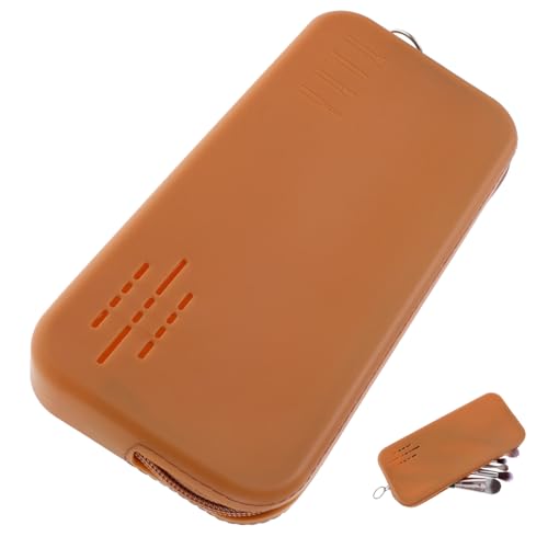 DRESSOOS Schminkpinsel Tasche Pinselhalter Kosmetik Make-up Pinsel Reise Damentasche Silikon Organizer Tragbar Für Damen Outdoor Camping Party Wandern von DRESSOOS