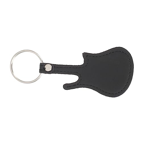 DRESSOOS Tasche Für Gitarrenpicks Gitarrenkoffer Schlüsselanhänger Behälter Für Gitarrenplektren Tragetasche Für Banjo-plektren Plektrum Gitarren-Organizer Bass Gitarrentasche Leder Reisen von DRESSOOS