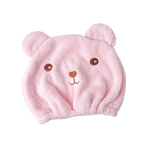 DRESSOOS Duschhauben Mit Cartoon-tier-motiven Schnell Trocknend Für Frauen Und Junge Mädchen Elastisch Zum Baden Für Friseursalons Handtuch-bademützen von DRESSOOS