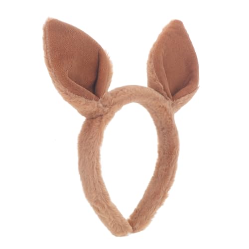 DRESSOOS Tierohren Haarreif Für Erwachsene Lustige Tierkopfbedeckung Für Karneval Halloween Und Cosplay Bequemes Und Leichtes Design Für Fotos Und Partys von DRESSOOS