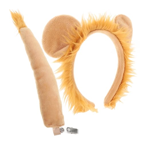 DRESSOOS -haarband Löwenschwanz Exquisites Tierkostüm Partydekorationen Kostümzubehör Für Stirnband Mit Tierkostüm-accessoires Partyaccessoires Kostümbestandteile von DRESSOOS