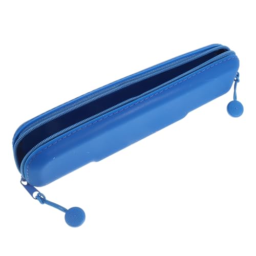 DRESSOOS Tragbare Aufbewahrungstasche Für Make-up-Pinsel Reise-Make-up-pinselhalter Mit Reißverschluss Aus Silikon Für Damen von DRESSOOS