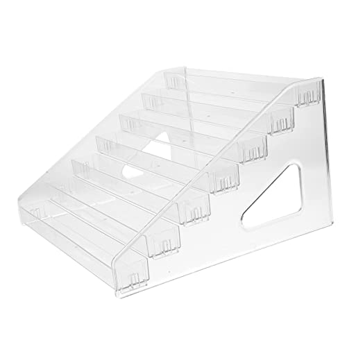 DRESSOOS Modernes Lippenstifthalter-rack Aus Acryl Mit 7 Ebenen Für Den Nagelaufbewahrungs-organizer von DRESSOOS