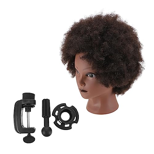 DRESSOOS Übungskopf Für Haare Aus Hochwertigem Material Superdickem Haar Für Weiches Gefühl Nicht Leicht Zu Verknoten Geeignet Für Friseure Friseursalons Und Friseurschulen Mittelgroßer Man von DRESSOOS