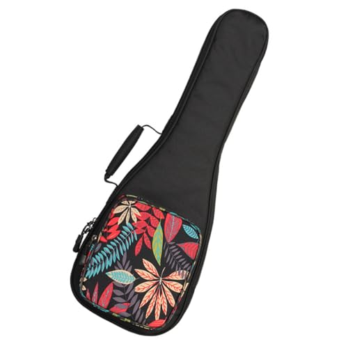 DRESSOOS Ukulelen-Aufbewahrungstasche Mit Rucksack – 21 Zoll Tragbare Ukulelentasche – Gepolsterte Gurte – Organizer Für Musikinstrumente von DRESSOOS