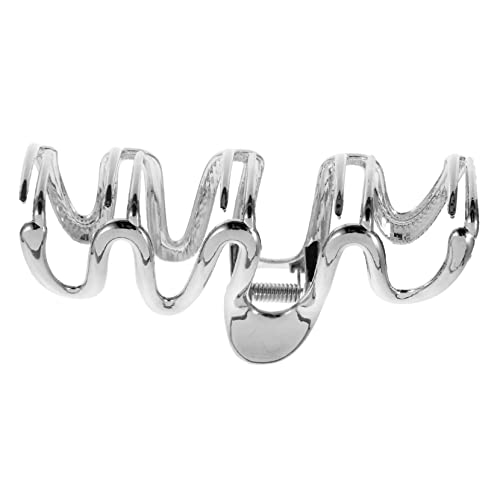 DRESSOOS Wellengriff Haarstifte Stifte Lockenwickler Schnappen Menschlich Clip Lockig Haarklauenclip Band Haargummis Für Frauen Perlhaarklammern Haarklammer Kiefer Plüsch Damen Stift Metall von DRESSOOS