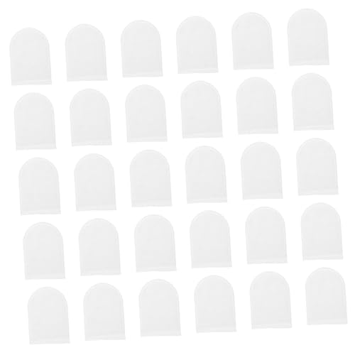DRESSOOS 120 Stück Textur-wiederverwendbare Make-up-entferner-pads U-förmige Tasche Sanftes Peeling Für Die Gesichts- Und Mundpflege von DRESSOOS