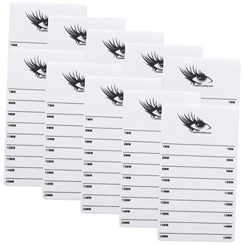 DRESSOOS Wimpernablage Aus Acryl Für Wimpernverlängerungshalter Wimpernpalettenhalter Aufbewahrungstafel Für Künstliche Wimpern Organizer Für Falsche Wimpern von DRESSOOS