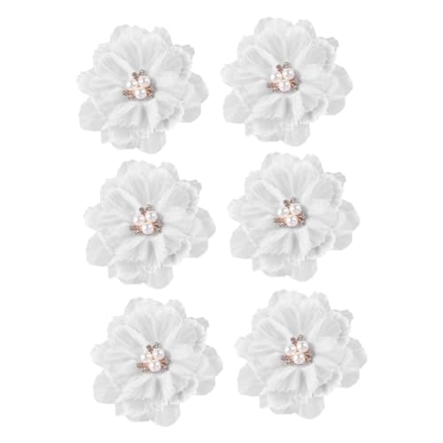 DRESSOOS Zarte Blumen Design Haarspangen Für ädchen Stoff Haarklammern Eleganter Haarschmuck Für Und Damen Perfektes Zubehör Für Haardekoration Und Styling von DRESSOOS