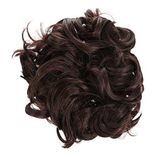 DRESSOOS Kurze Lockige Perücke Für Damen Synthetisches Haar Praktischer Haarschmuck Für Alltag Und Partys Volumen Und Fülle Für Jeden Anlass Handgefertigt Für Natürlichen Look von DRESSOOS