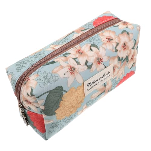 DRESSOOS Reise-Kosmetiktasche Damen wasserdichte Große Aufbewahrungstasche Für Toilettenartikel Makeup Tragbare Kosmetik-Organizer Mit Reißverschluss Für Reisen Und Alltag von DRESSOOS