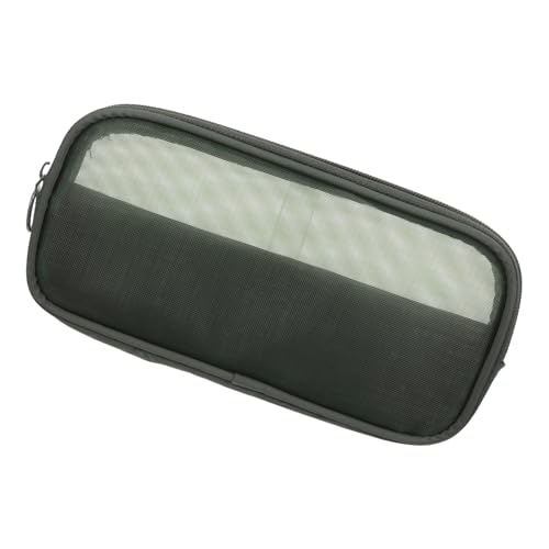 DRESSOOS Kosmetiktasche Transparent Mesh Organizer Für Damen Große Kapazität Tragbare Schminktasche Für Reisen Einfaches Design Für Kosmetik Pflegeprodukte Und Toilettenartikel von DRESSOOS