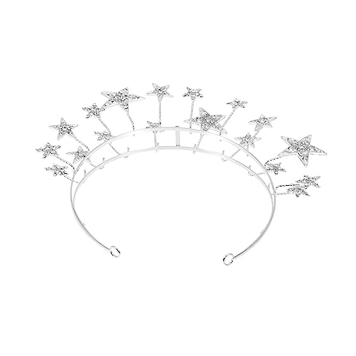 DRESSOOS Wunderschönes leichtes Stern-Stirnband Braut-Kopfschmuck für Hochzeitsfeiern von DRESSOOS