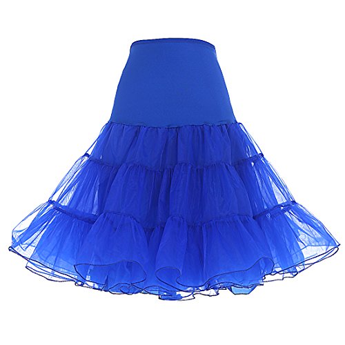 DRESSTELLS Petticoat Unterrock Damen Reifrock Dirndl Petticoats 1950er Rockabilly Kleider Pettycode Unterrock Kurz Tüllrock Meerjungfrau Kostüm Royal Blue L DRESSTELLS Petticoat Unterrock Damen Reifrock Dirndl Petticoats 1950er Rockabilly Kleider Pettycode Unterrock Kurz Tüllrock Meerjungfrau Kostüm Royal Blue L von DRESSTELLS