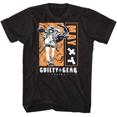 Guilty Gear Strive May Men's T Shirt Anime Characters Arc Video Game von DRFTTFRerrtre
