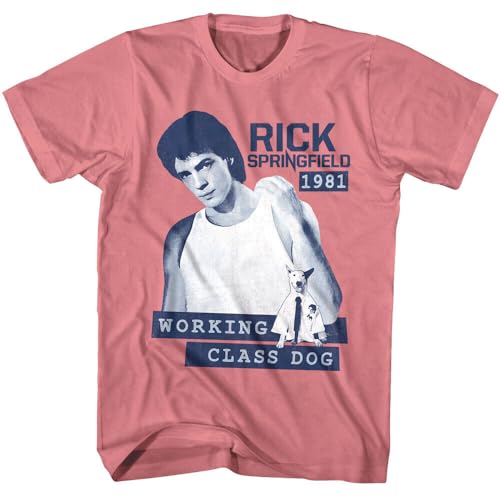 Rick Springfield Working Class Dog Men's T Shirt 80's Pop Music Singer Album von DRFTTFRerrtre