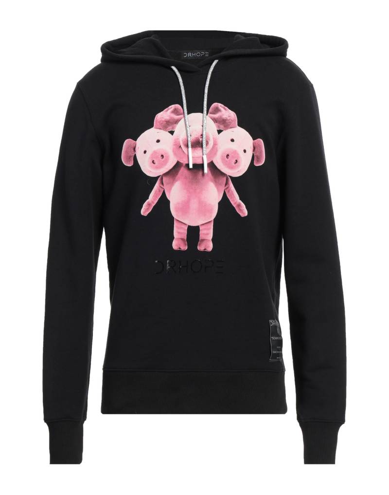 DRHOPE Sweatshirt Herren Schwarz von DRHOPE