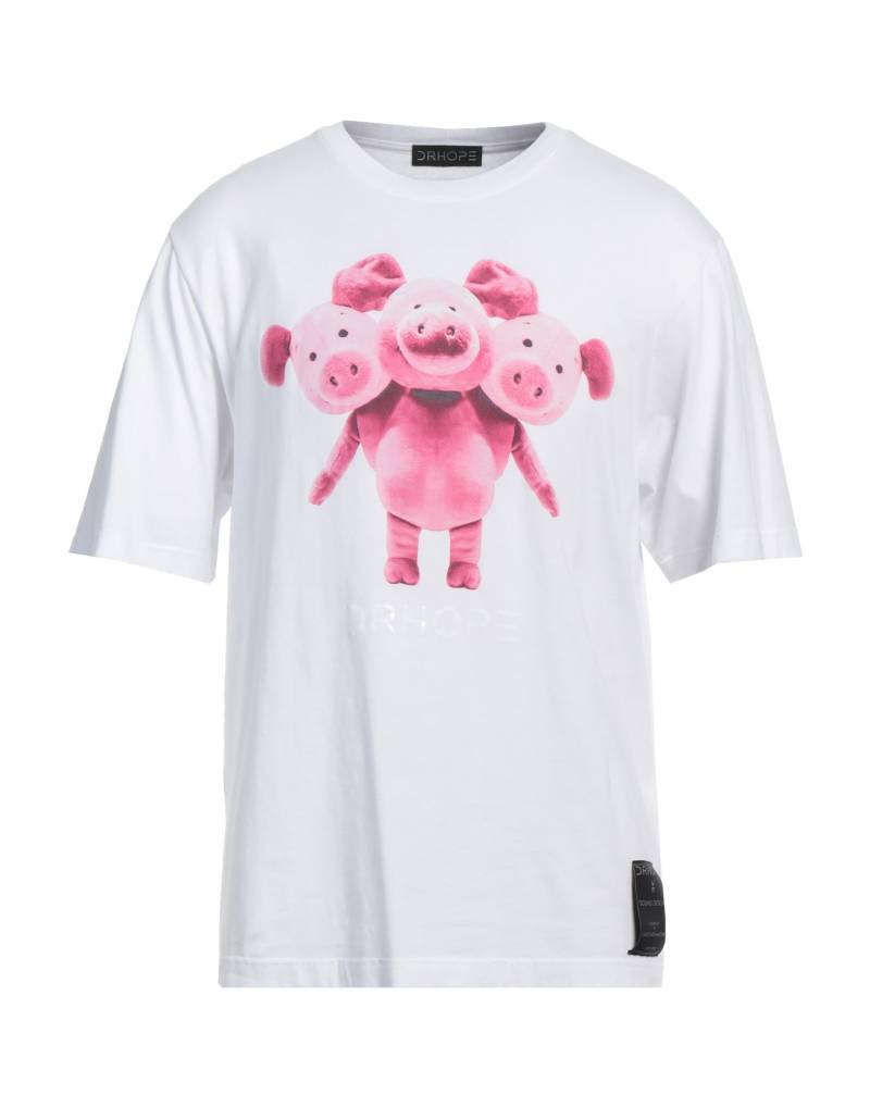 DRHOPE T-shirts Herren Weiß von DRHOPE