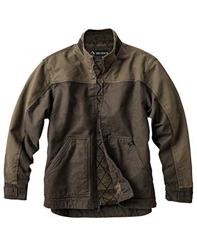 DRI Duck 5089T Herren Jacke aus Canvas/Polyfill-Isolierung, hoch - braun - 2X Hoch von DRI Duck