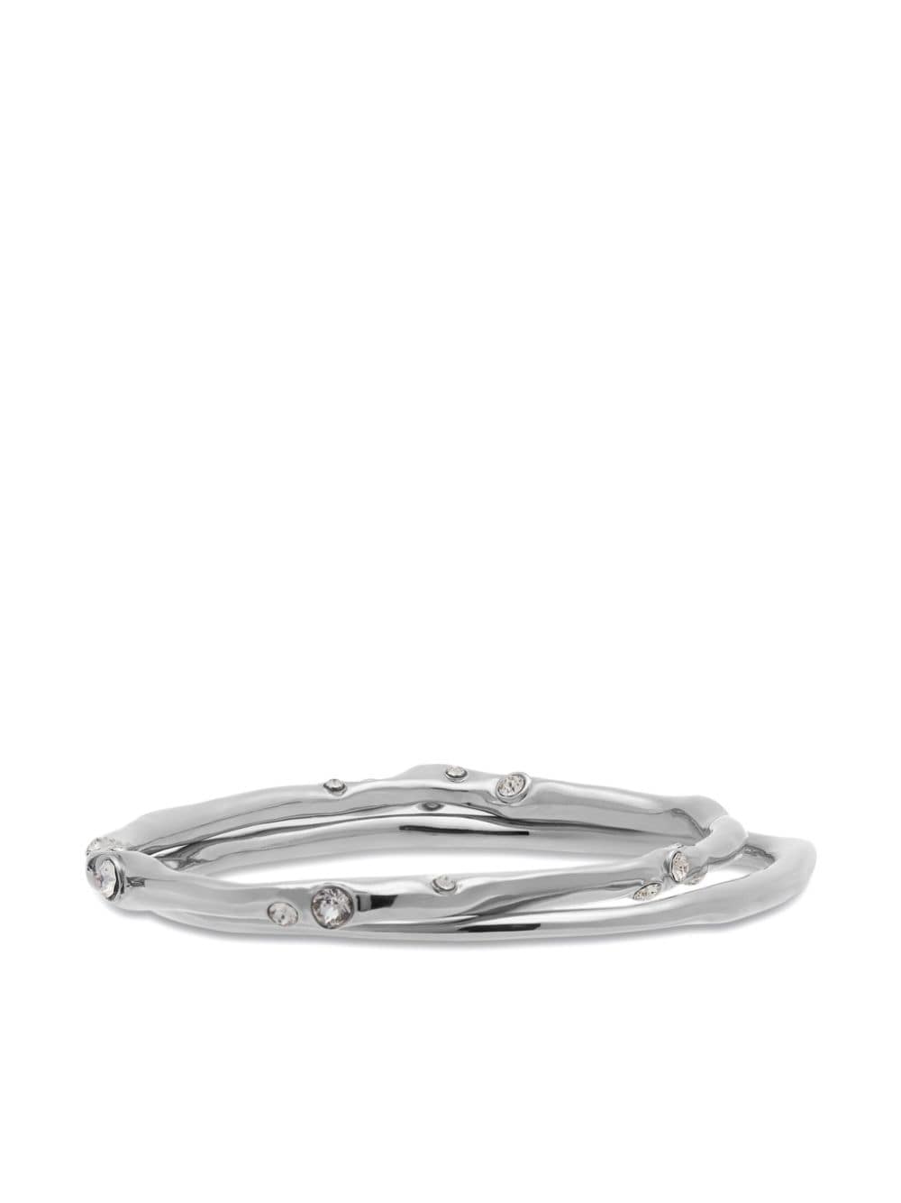 DRIES VAN NOTEN Armband mit Strass - Silber von DRIES VAN NOTEN