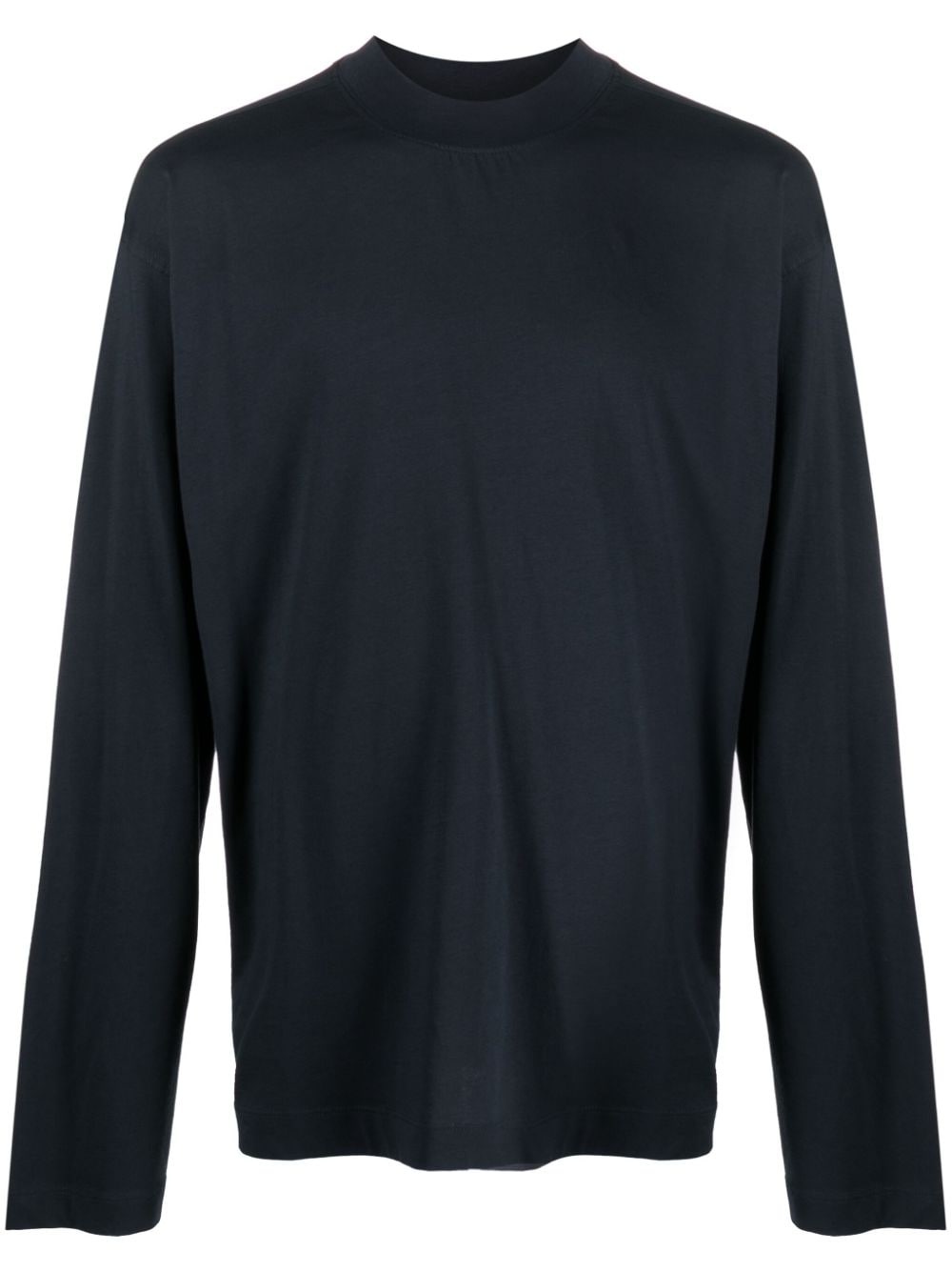 DRIES VAN NOTEN Langarmshirt aus Baumwolle - Blau von DRIES VAN NOTEN