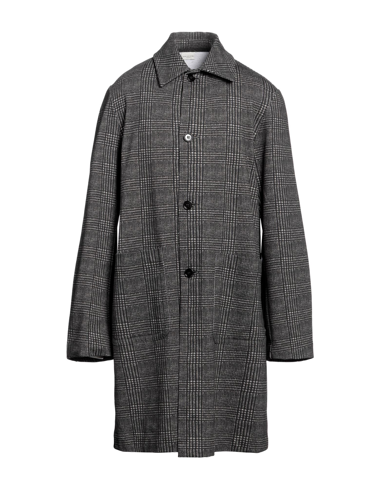 DRIES VAN NOTEN Jacke, Mantel & Trenchcoat Herren Schwarz von DRIES VAN NOTEN