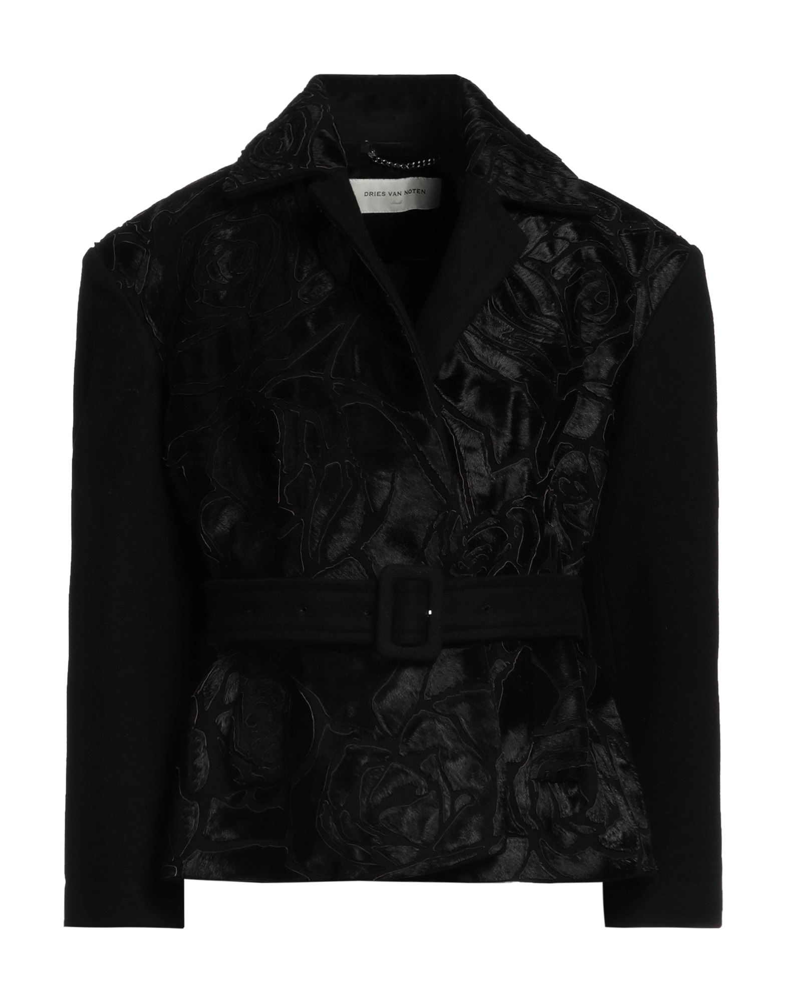 DRIES VAN NOTEN Mantel Damen Schwarz von DRIES VAN NOTEN