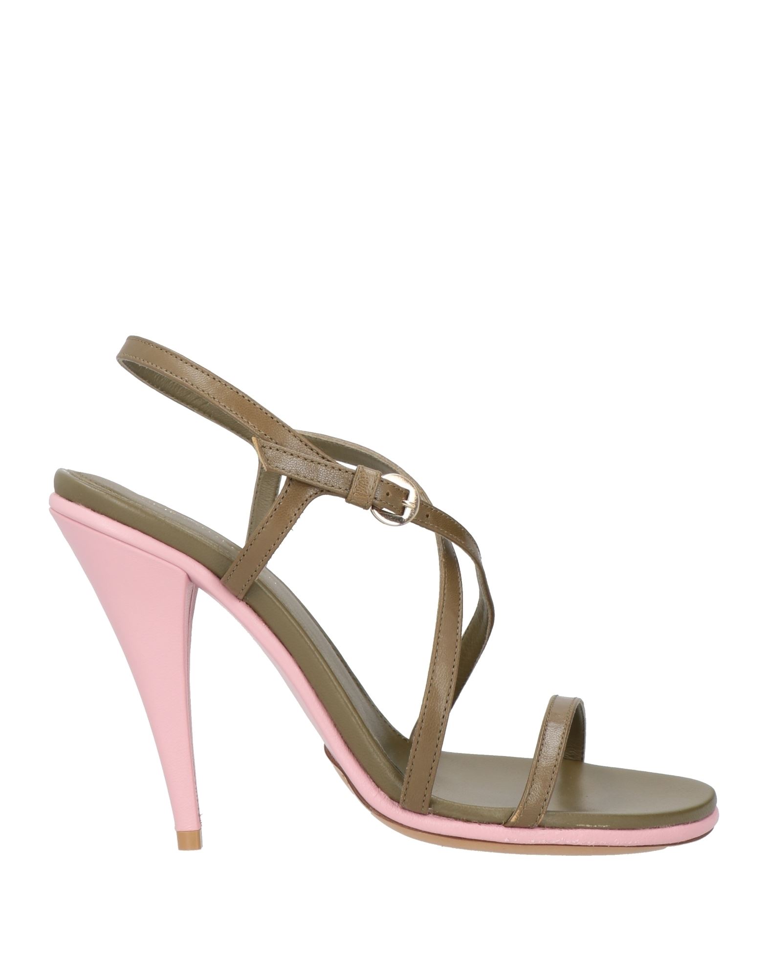 DRIES VAN NOTEN Sandale Damen Khaki von DRIES VAN NOTEN