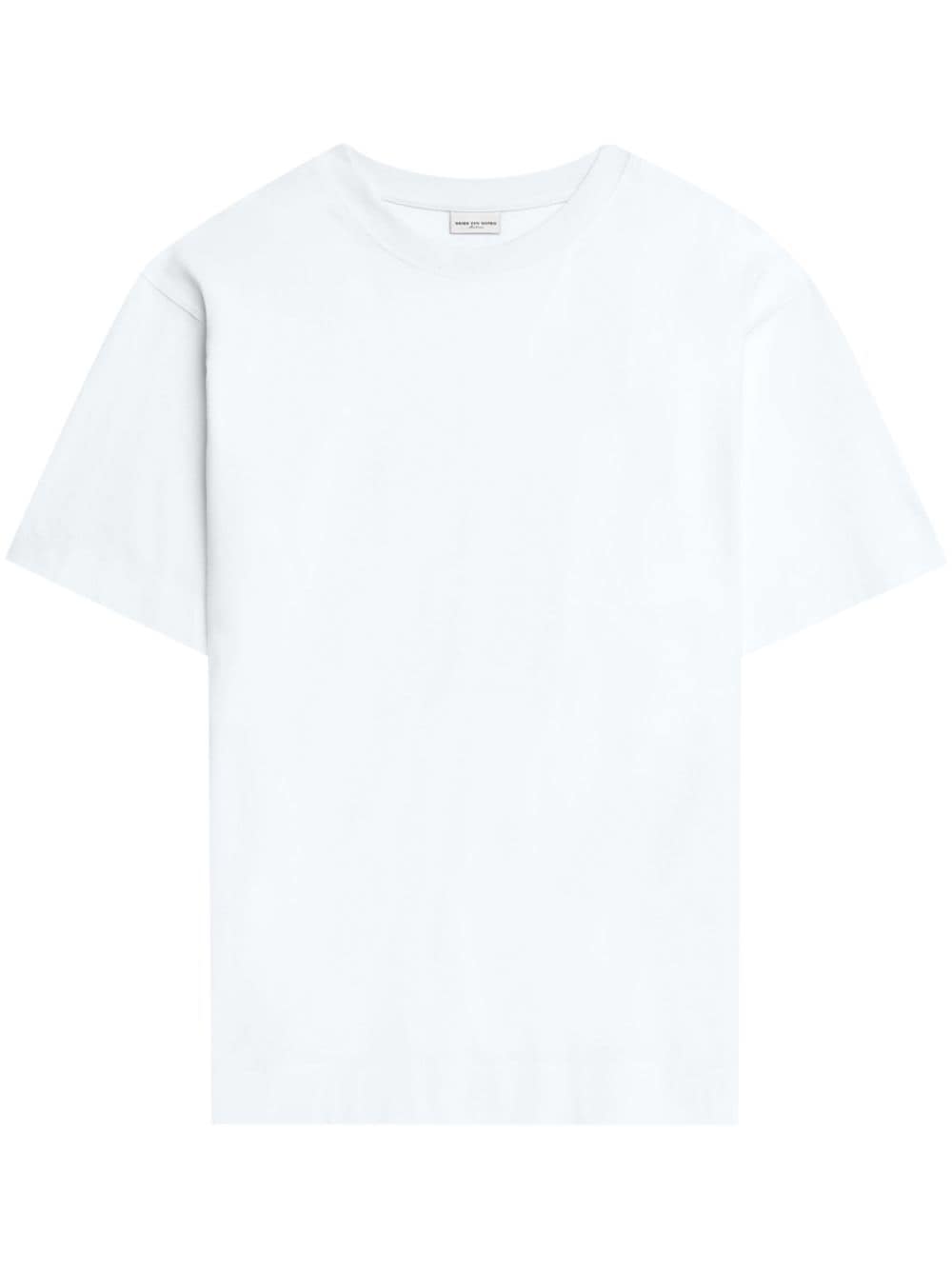 DRIES VAN NOTEN T-Shirt mit Rundhalsausschnitt - Weiß von DRIES VAN NOTEN