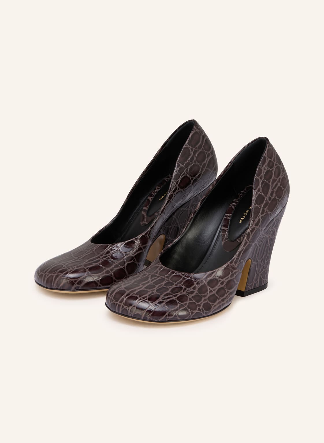 Dries Van Noten Pumps lila von DRIES VAN NOTEN