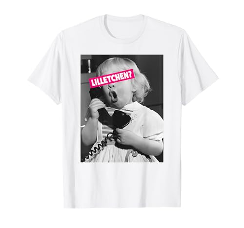 LILLETCHEN? VINTAGE GIRL LILLET PHONE CALL X Lecker Cocktail T-Shirt von DRINKING? - FUNNY VINTAGE GIRL PHONE CALL > SHOP