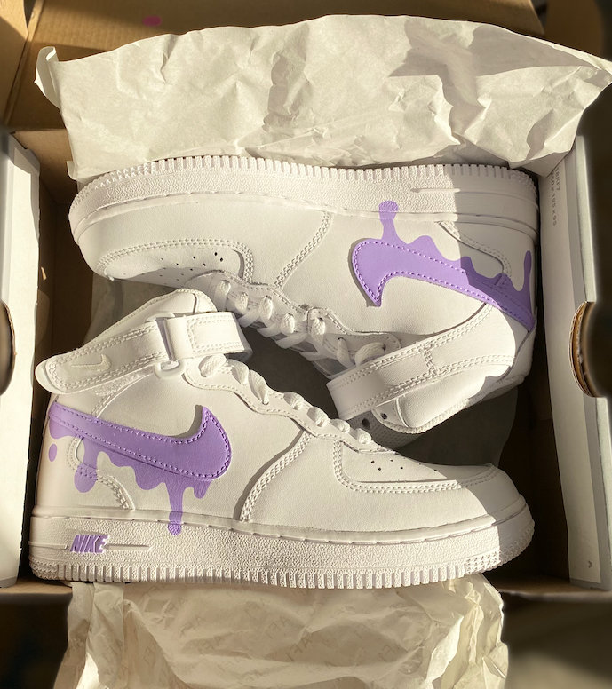 Personalisierbar Af1Custom Kinder Nike Airforce 1 von shopdanielarachel