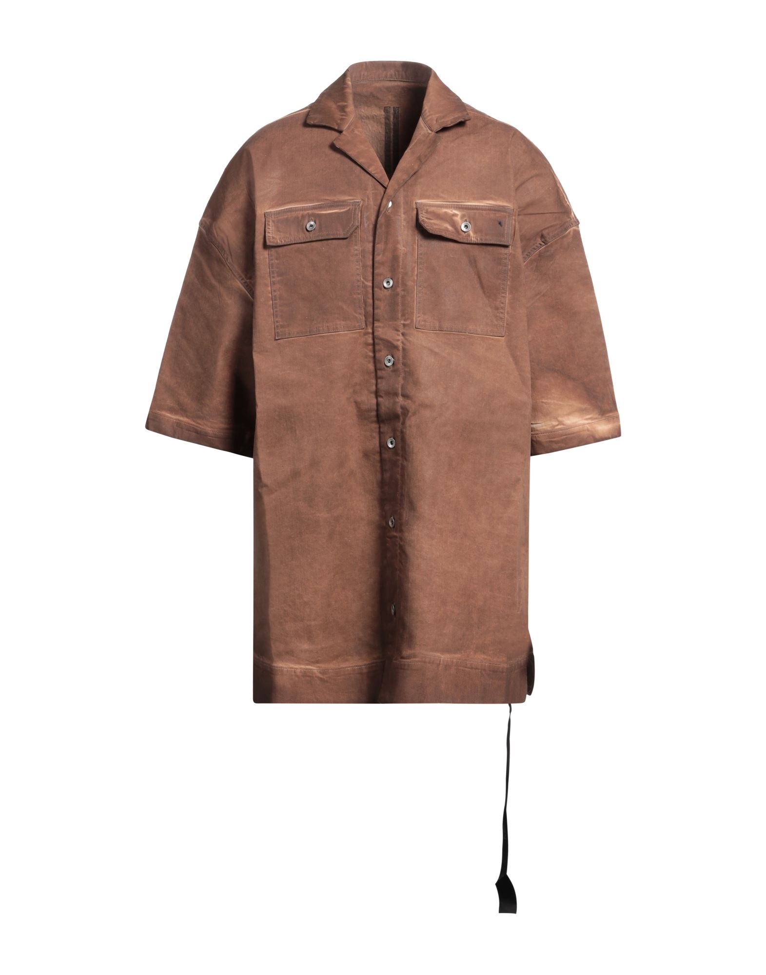 DRKSHDW by RICK OWENS Hemd Herren Braun DRKSHDW by RICK OWENS Hemd Herren Braun von DRKSHDW by RICK OWENS
