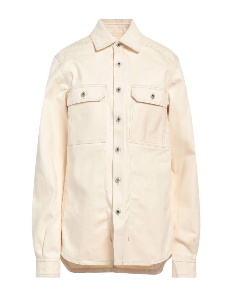 DRKSHDW by RICK OWENS Jeanshemd Damen Cremeweiß von DRKSHDW by RICK OWENS