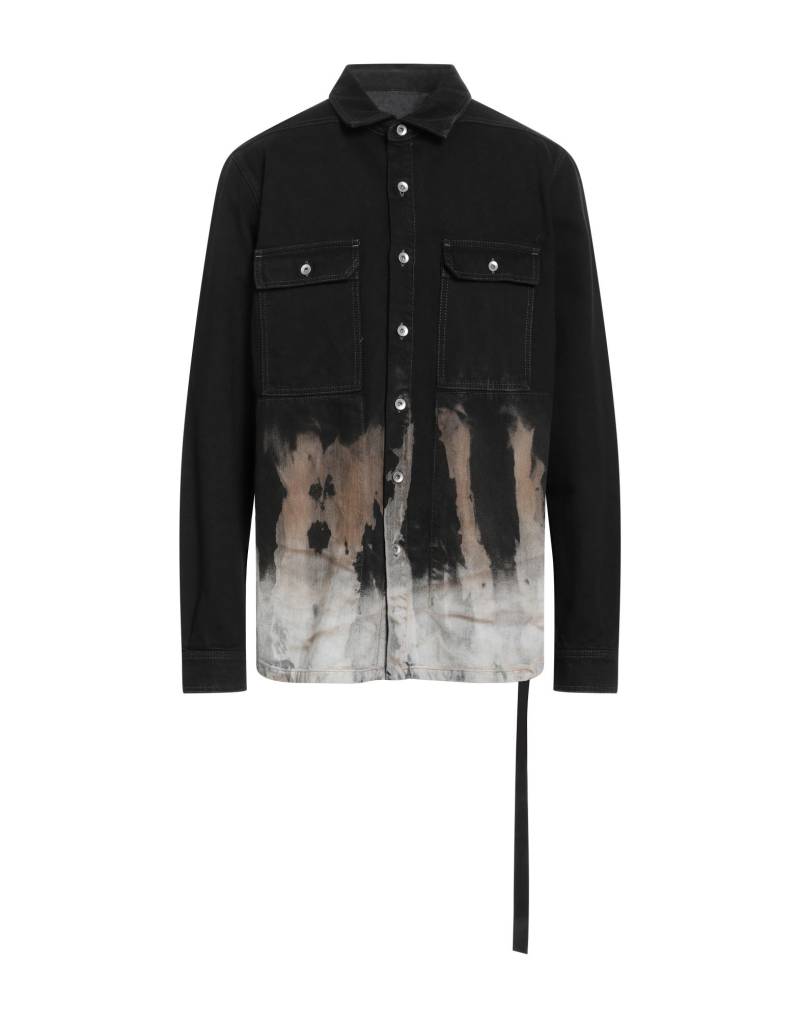 DRKSHDW by RICK OWENS Jeanshemd Herren Schwarz von DRKSHDW by RICK OWENS