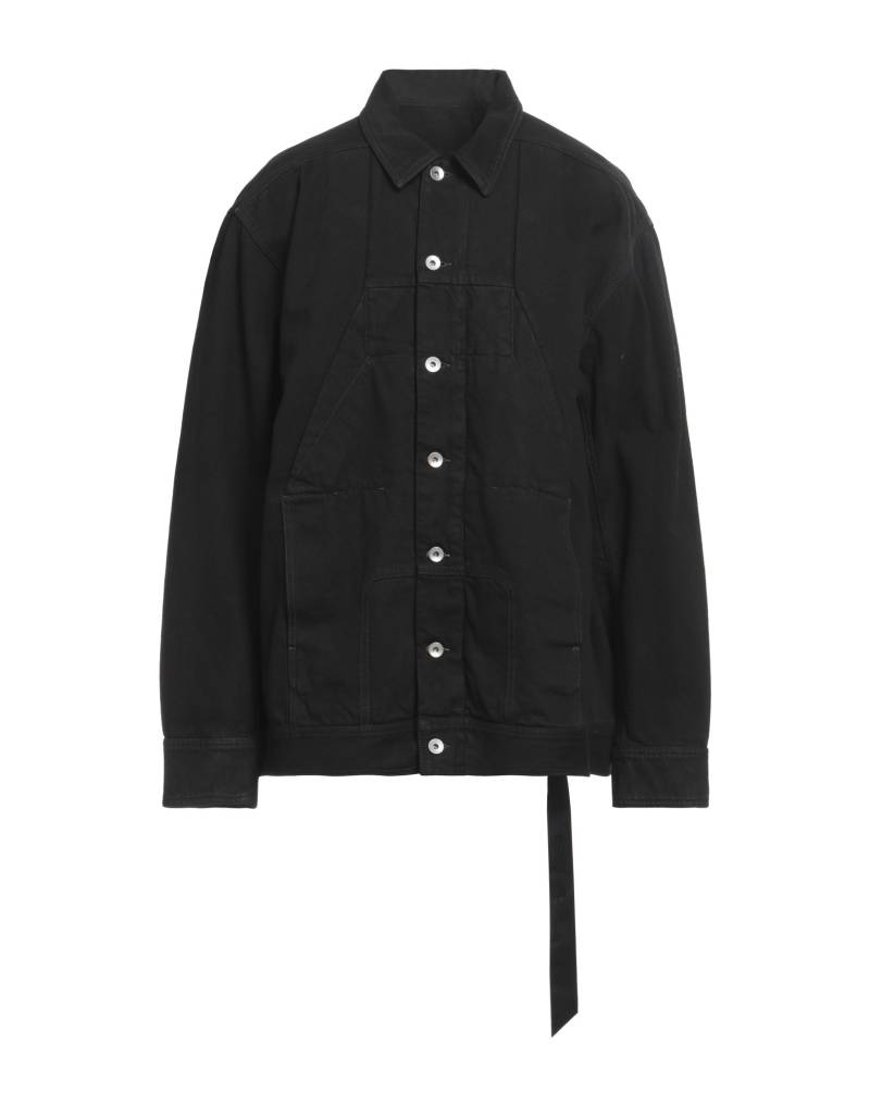 DRKSHDW by RICK OWENS Jeanshemd Herren Schwarz von DRKSHDW by RICK OWENS