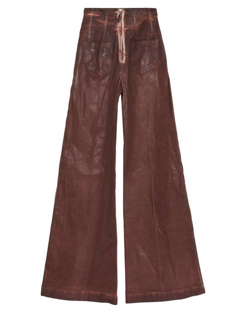 DRKSHDW by RICK OWENS Jeanshose Damen Braun von DRKSHDW by RICK OWENS