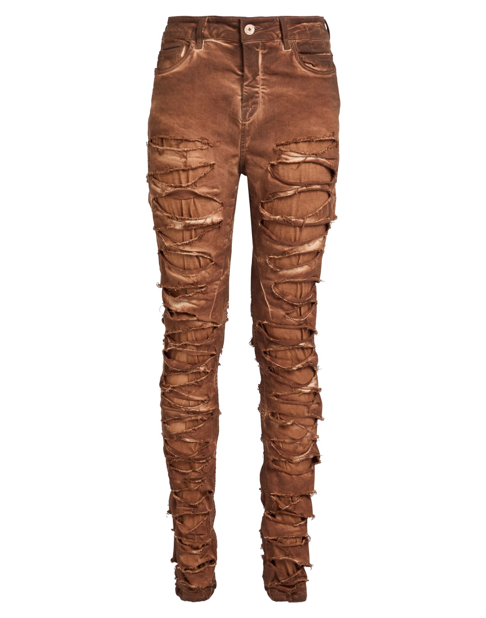 DRKSHDW by RICK OWENS Jeanshose Damen Orange DRKSHDW by RICK OWENS Jeanshose Damen Orange von DRKSHDW by RICK OWENS