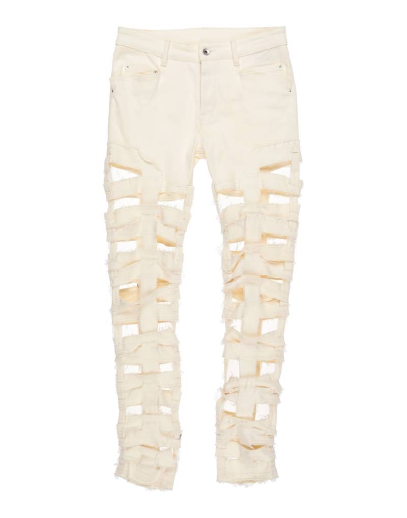 DRKSHDW by RICK OWENS Jeanshose Herren Elfenbein von DRKSHDW by RICK OWENS