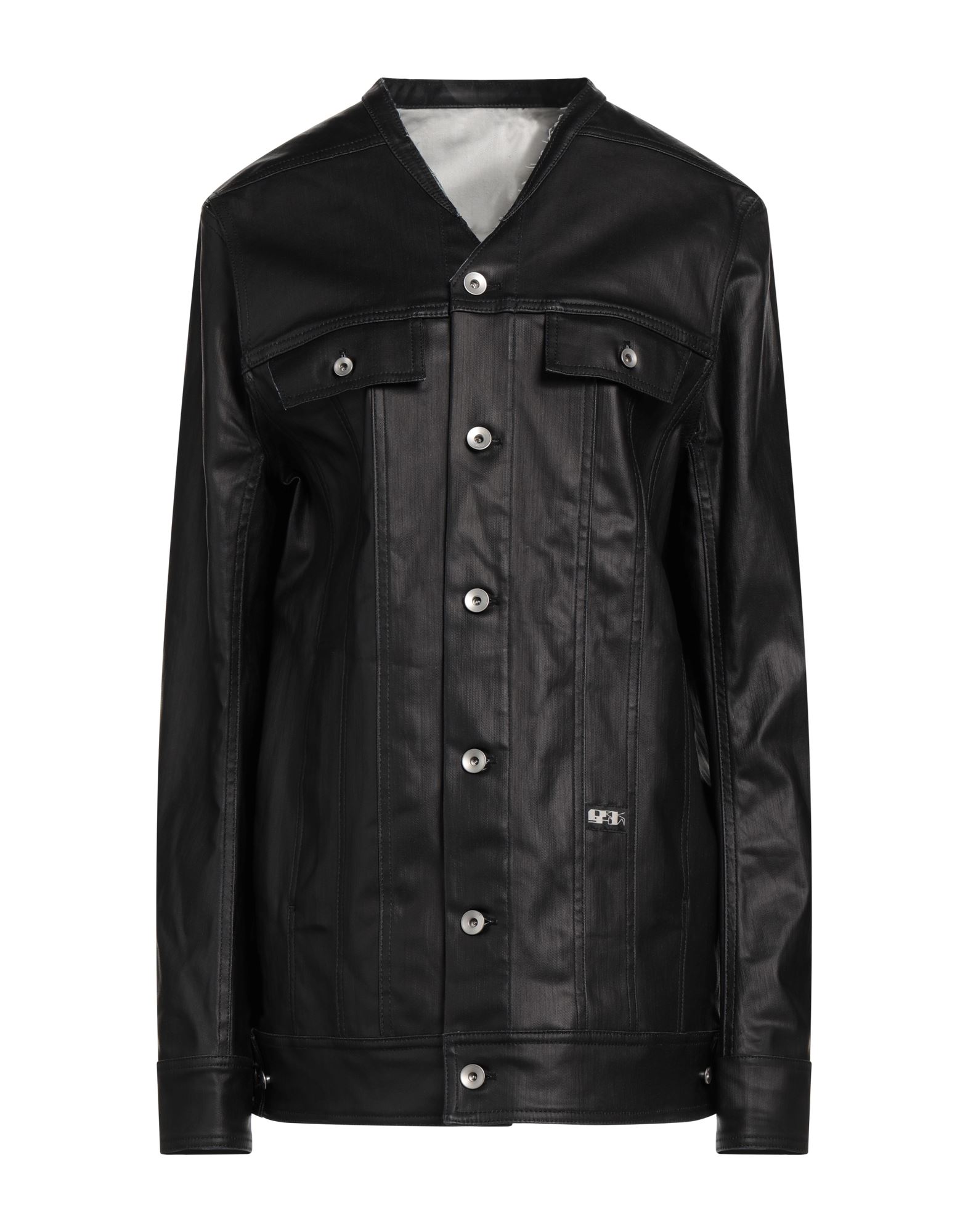 DRKSHDW by RICK OWENS Jeansjacke/-mantel Damen Schwarz von DRKSHDW by RICK OWENS