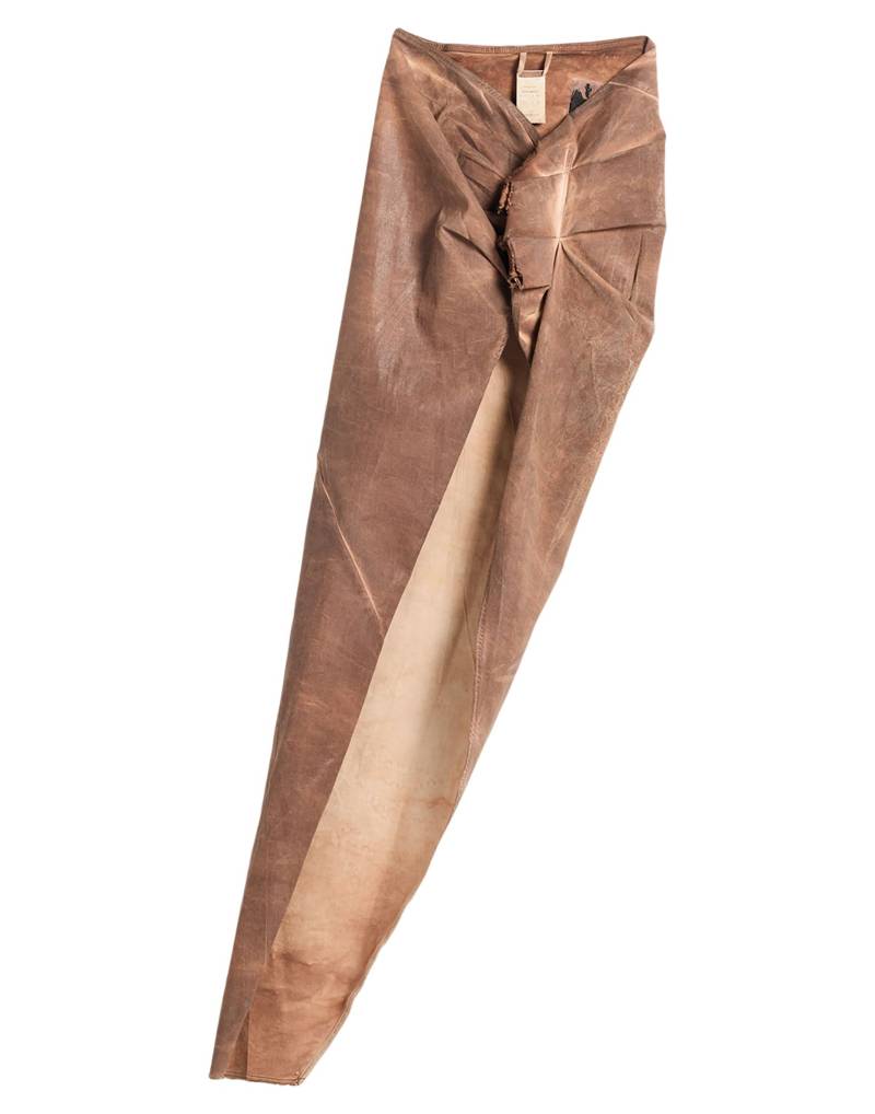 DRKSHDW by RICK OWENS Jeansrock Damen Braun von DRKSHDW by RICK OWENS