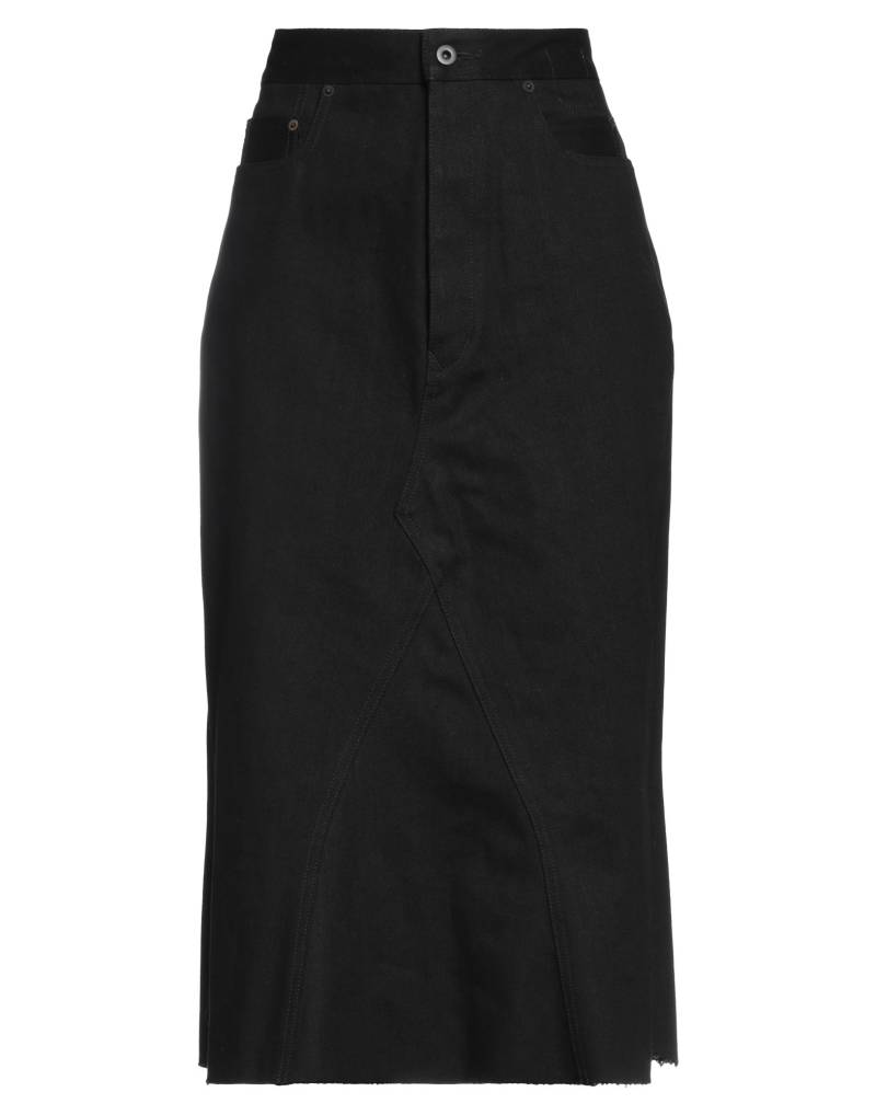 DRKSHDW by RICK OWENS Jeansrock Damen Schwarz von DRKSHDW by RICK OWENS