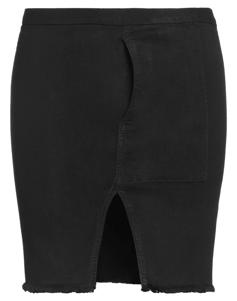 DRKSHDW by RICK OWENS Jeansrock Damen Schwarz von DRKSHDW by RICK OWENS