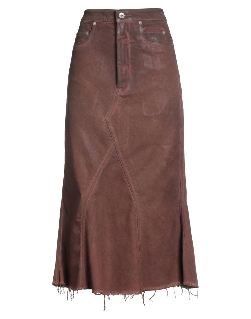 DRKSHDW by RICK OWENS Jeansrock Damen Ziegelrot von DRKSHDW by RICK OWENS