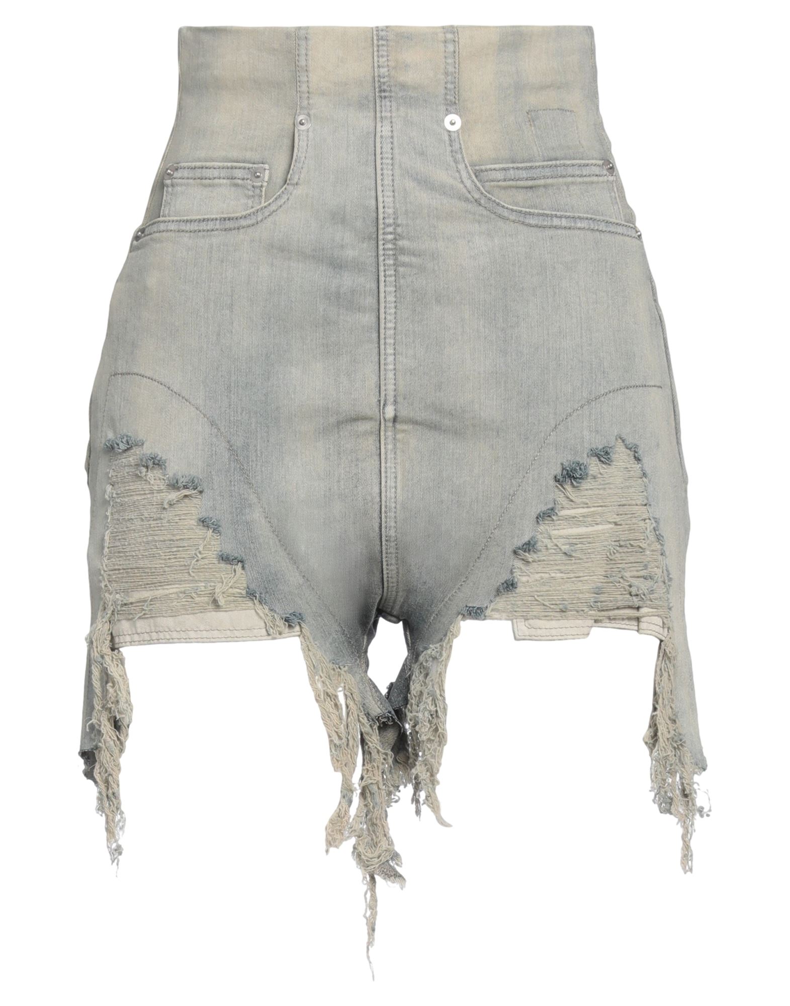 DRKSHDW by RICK OWENS Jeansshorts Damen Blau DRKSHDW by RICK OWENS Jeansshorts Damen Blau von DRKSHDW by RICK OWENS