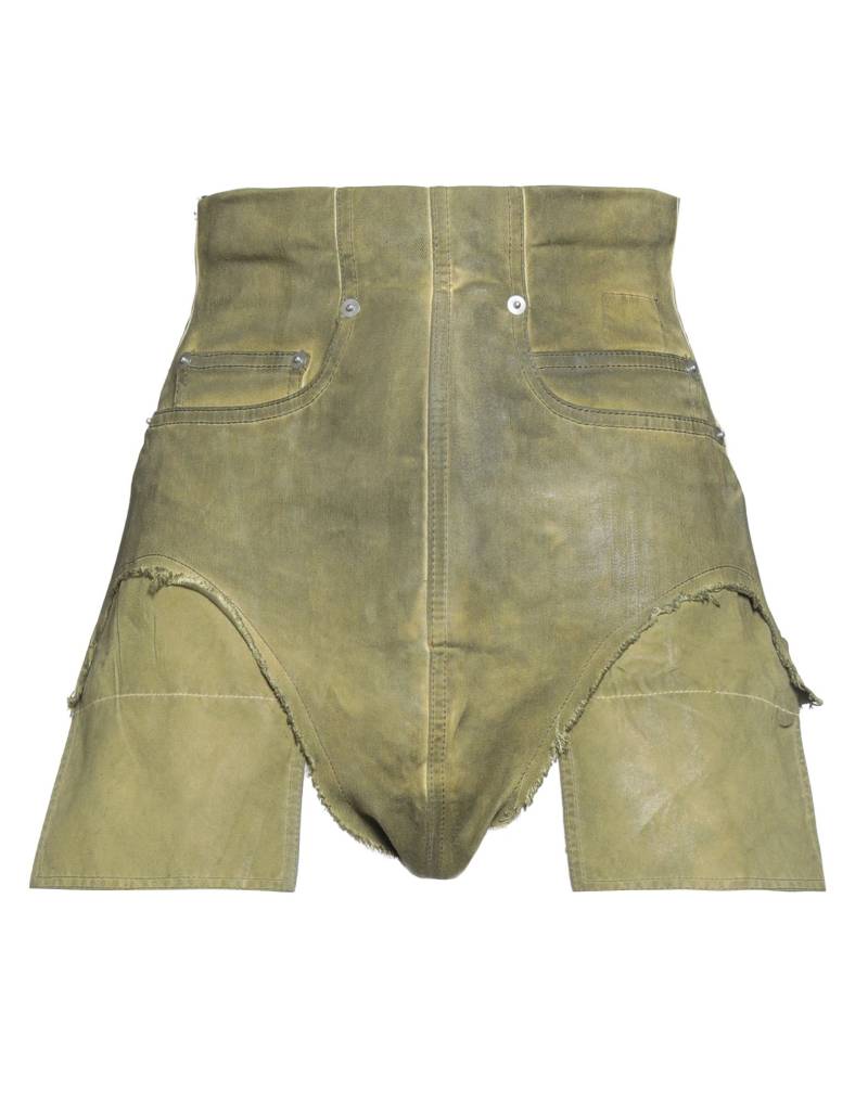 DRKSHDW by RICK OWENS Jeansshorts Damen Militärgrün von DRKSHDW by RICK OWENS